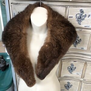 Vintage Real Fur Collar